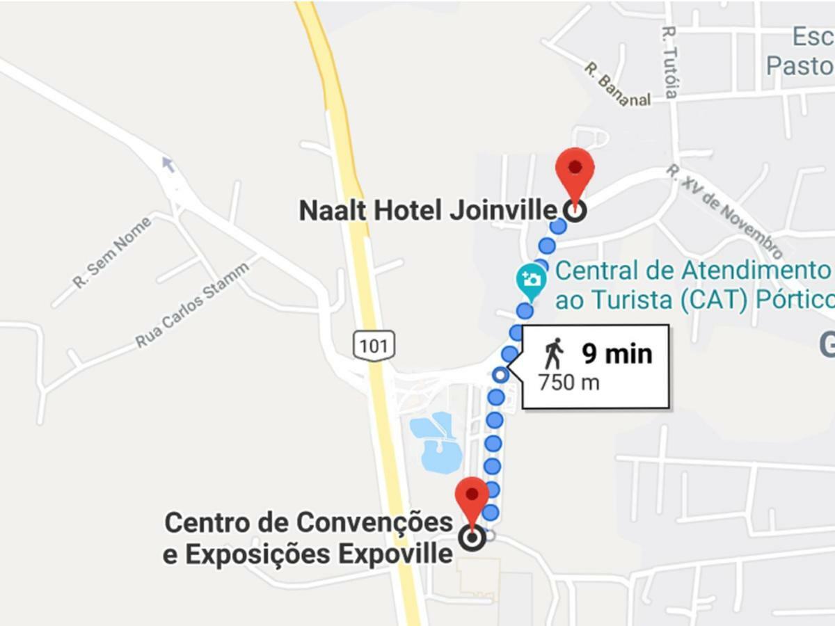 Naalt Hotel Joinville Eksteriør bilde